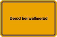 Grundbuchamt Berod bei Wallmerod